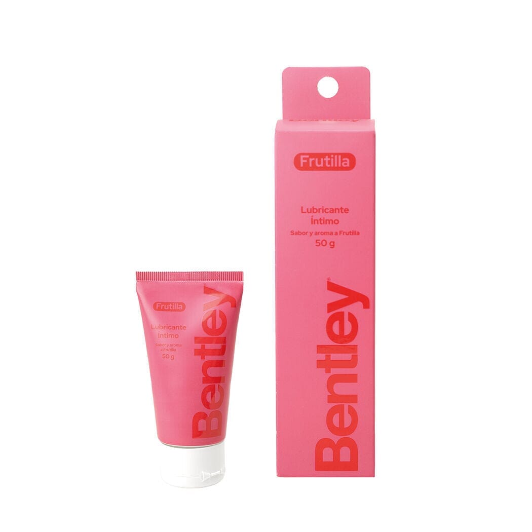 Bentley Gel lubricante Frutilla 50 g Farmex-Pluxee-Persistente